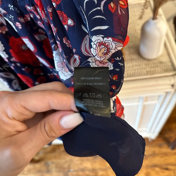 Floral Silk Greylin Dress - Picture 3 of 6